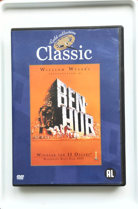 Ben-Hur 1959 DVD Adventure Heston Hawkins Harareet Wyler DVD Cover
