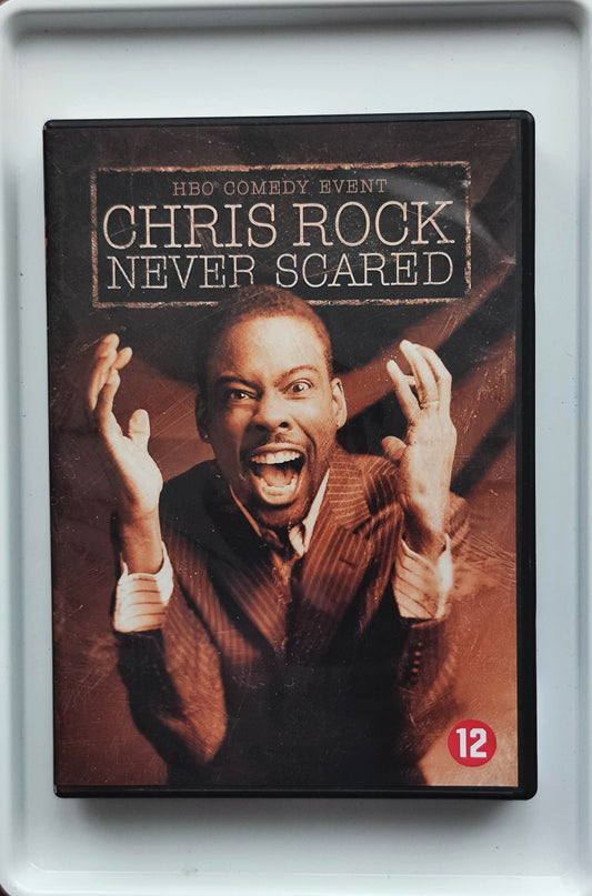 Chris Rock: Never Scared 2004 DVD Comedy Rock Chambers Fresh Gallen DVD Cover