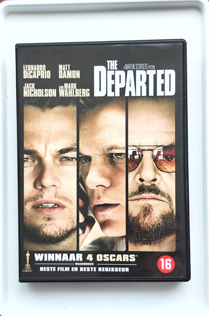The Departed 2006 DVD Crime Dicaprio Damon Nicholson Scorsese DVD Cover