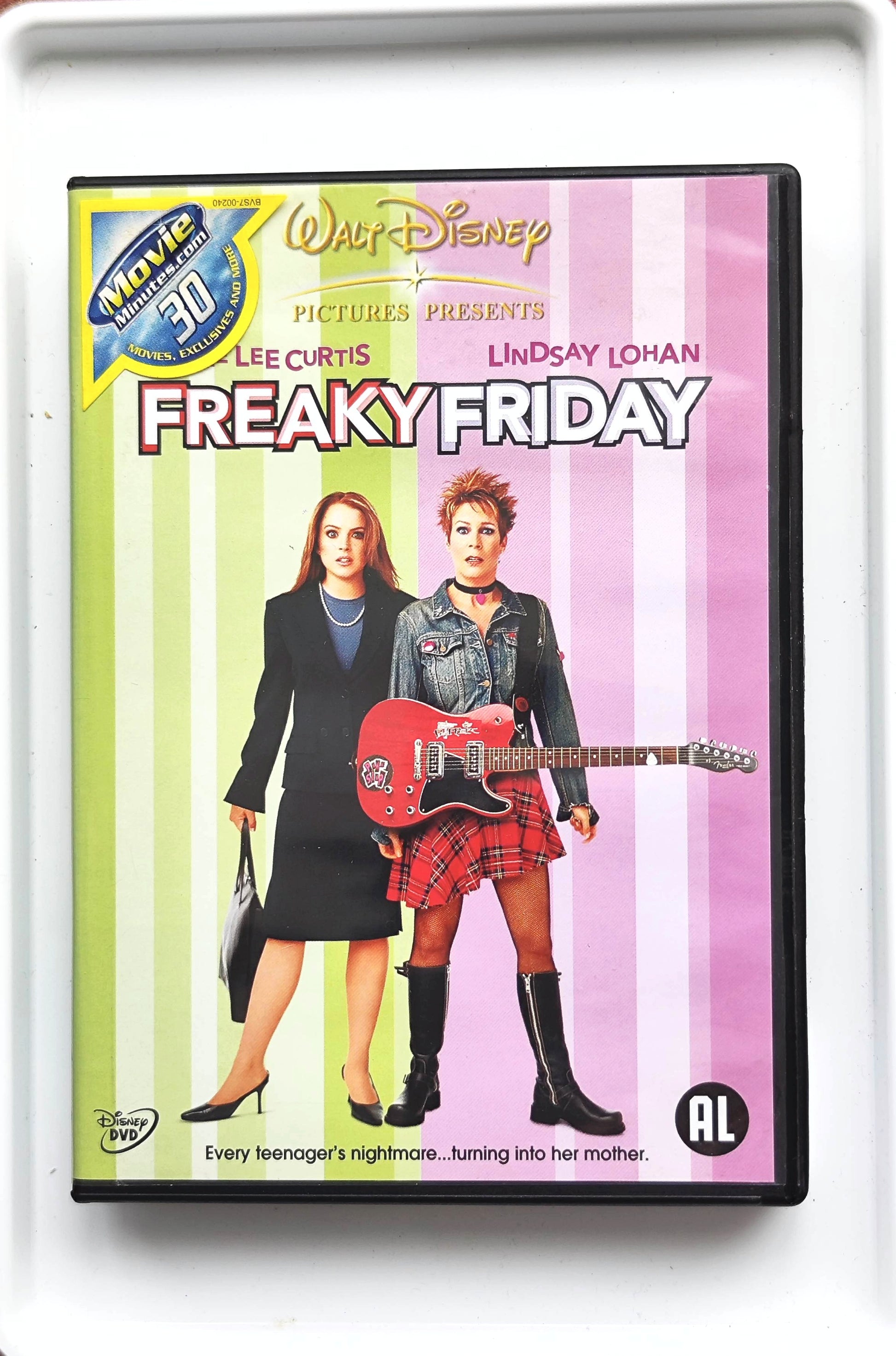Freaky Friday 2003 DVD Comedy Curtis Lohan Harmon Waters DVD Cover