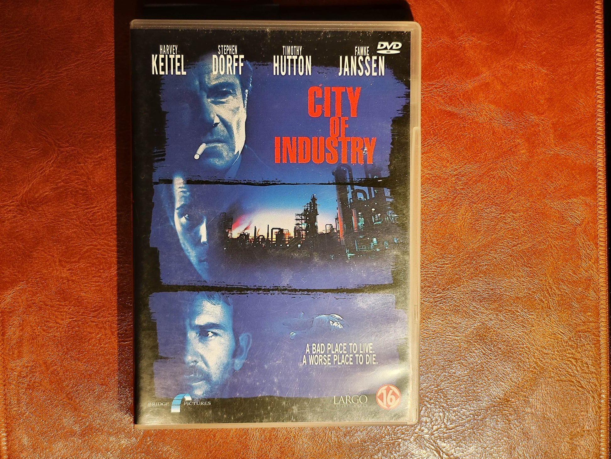 City of Industry 1997 DVD Crime Keitel Dorff Hutton Irvin DVD Cover