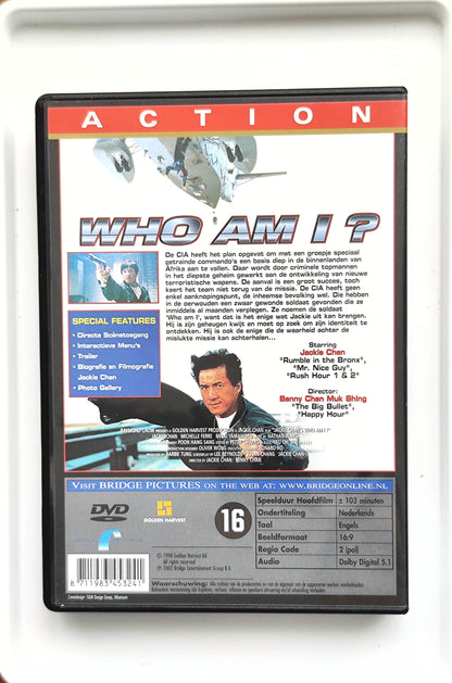 Who Am I? 1998 DVD Action Chan Ferre Yamamoto Chan