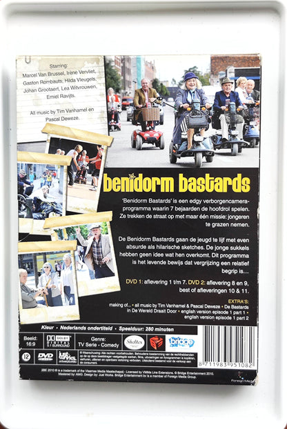 Benidorm Bastards: Season 1 2010 DVD Comedy Groothaert Ravijts Rombautd