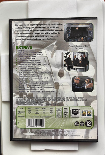Men in Black 1997 DVD Action Jones Smith Fiorentino Sonnenfeld