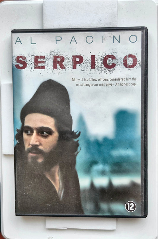 Serpico 1973 DVD Biography Pacino Randolph Kehoe Lumet DVD Cover