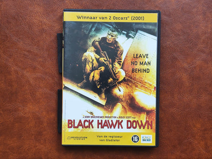 Black Hawk Down 2001 DVD Action Hartnett Mcgregor Sizemore Scott DVD Cover