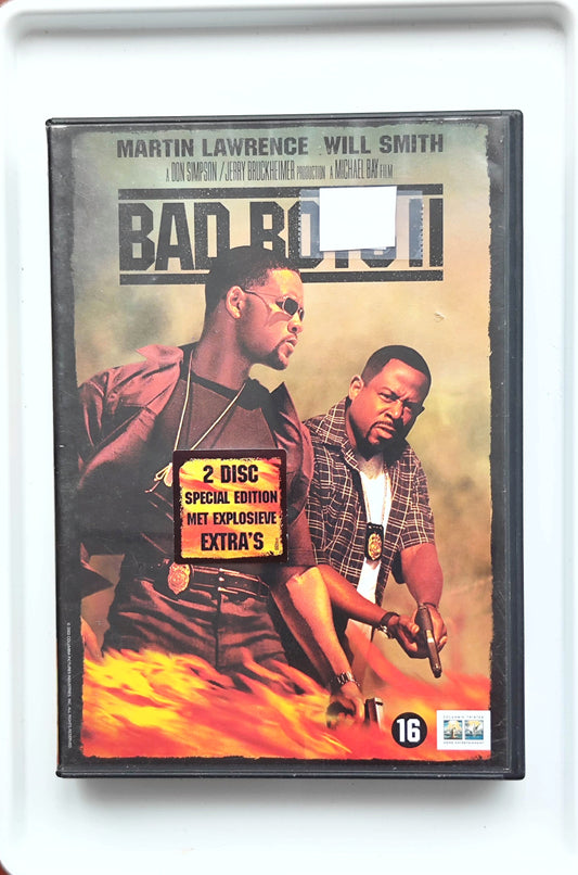 Bad Boys II 2003 DVD Action Lawrence Smith Mollà Bay DVD Cover