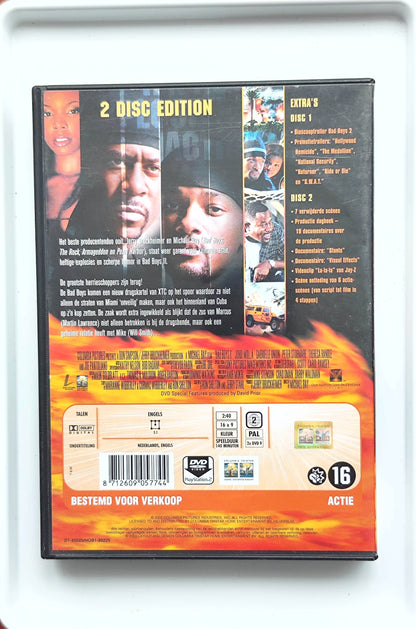 Bad Boys II 2003 DVD Action Lawrence Smith Mollà Bay
