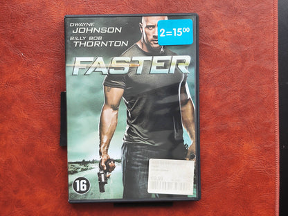 Faster 2010 DVD Action Johnson Lopez Gaines Jr DVD Cover