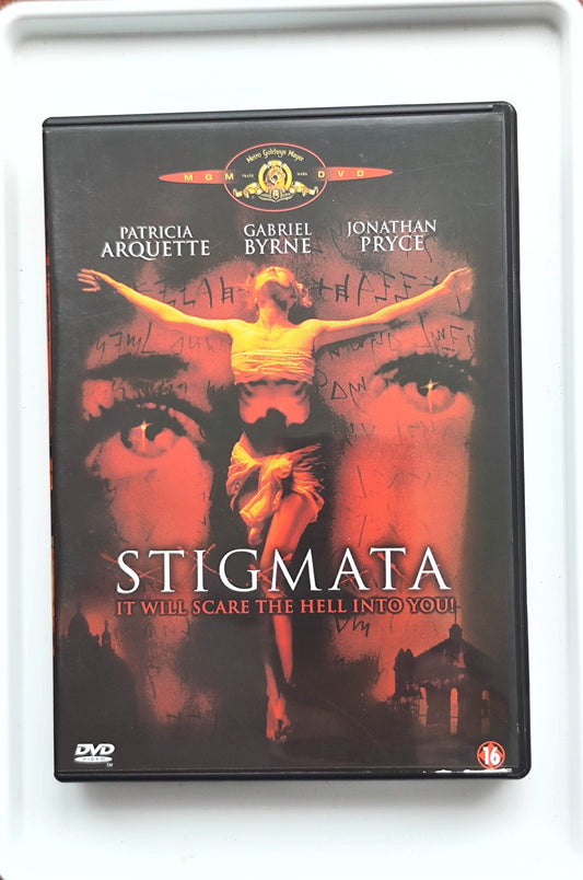 Stigmata 1999 DVD Horror Arquette Byrne Pryce Wainwright DVD Cover