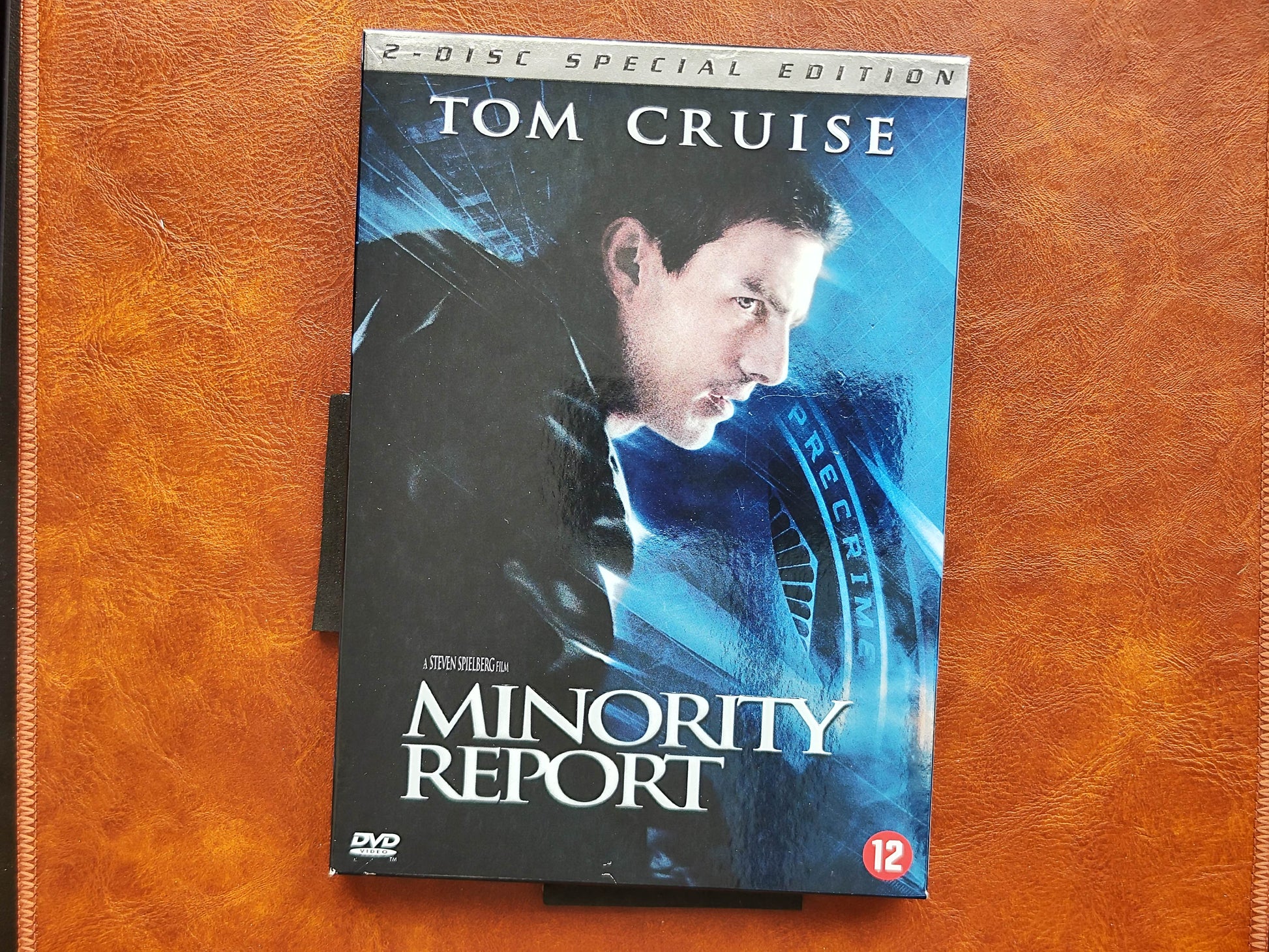 Minority Report 2002 DVD Action Cruise Sydow Harris Spielberg DVD Cover