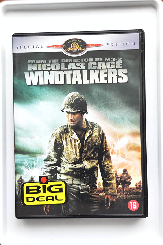 Windtalkers 2002 DVD Action Cage Beach Stormare Woo #G2 DVD Cover