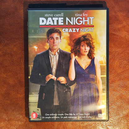 Date Night 2010 DVD Comedy Carell Fey Wahlberg Levy DVD Cover
