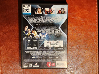 X-Men: First Class 2011 DVD Action Mcavoy Belcher Fassbender Vaughn