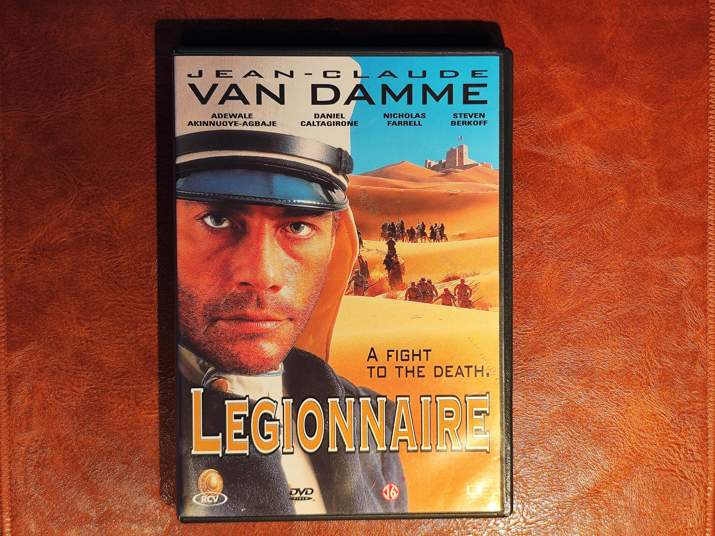 Legionnaire 1998 DVD Action Damme Akinnuoye-Agbaje Berkoff Macdonald DVD Cover