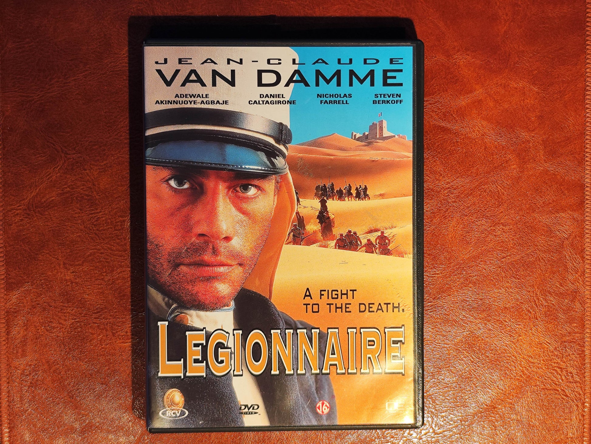 Legionnaire 1998 DVD Action Damme Akinnuoye-Agbaje Berkoff Macdonald DVD Cover