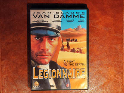 Legionnaire 1998 DVD Action Damme Akinnuoye-Agbaje Berkoff Macdonald DVD Cover