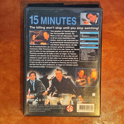 15 Minutes 2001 DVD Action Niro Burns Grammer Herzfeld