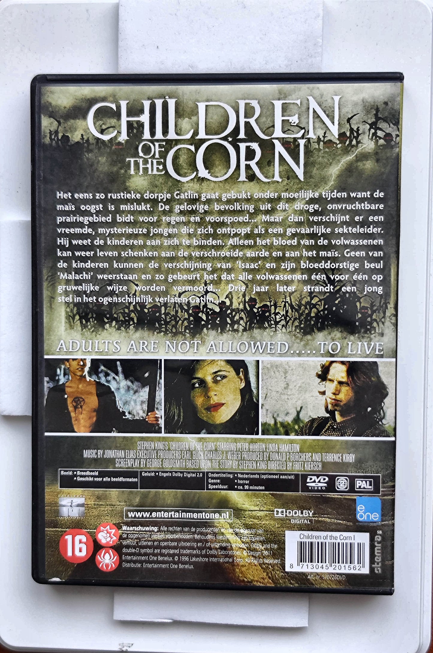 Children of the Corn 1984 DVD Horror Horton Hamilton Armstrong Kiersch