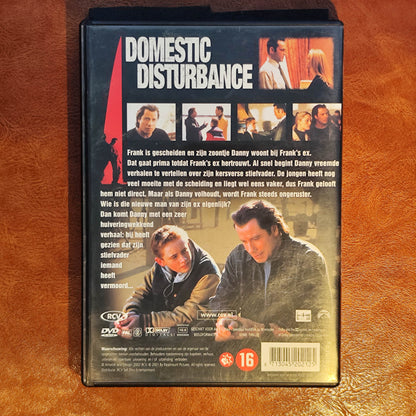 Domestic Disturbance 2001 DVD Crime Travolta O-Leary Santiago-Hudson Becker