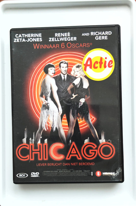 Chicago 2002 DVD Comedy Diggs Saunders Zeta-Jones Marshall DVD Cover