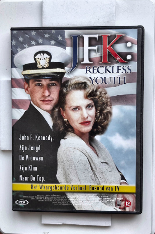 J.F.K.: Reckless Youth 1993 DVD Biography Dempsey Kinney Dean Winer DVD Cover