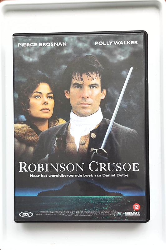 Robinson Crusoe 1997 DVD Adventure Brosnan Takaku Walker Hardy DVD Cover