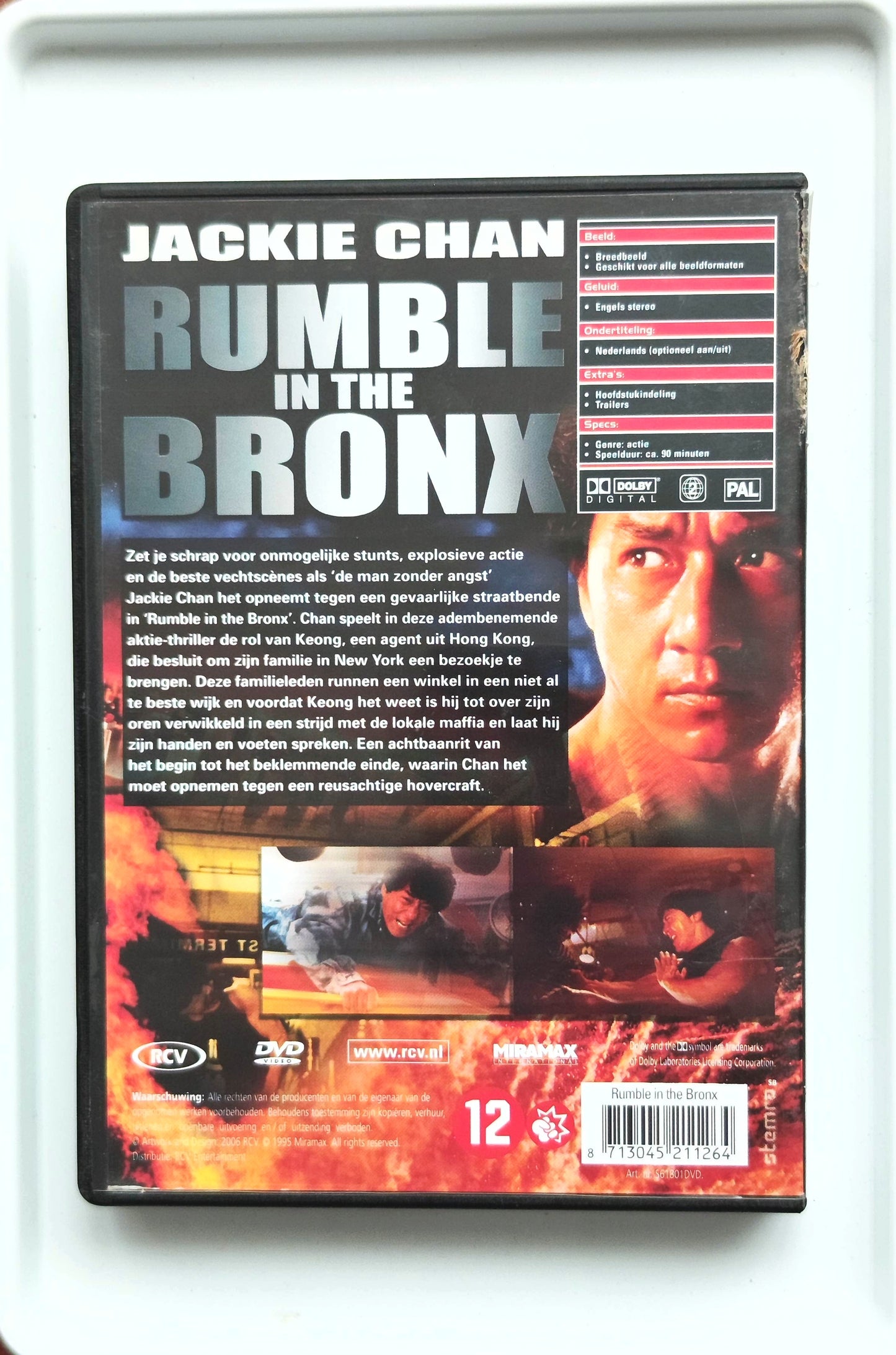 Rumble in the Bronx 1995 DVD Action Chan Mui Yip Tong