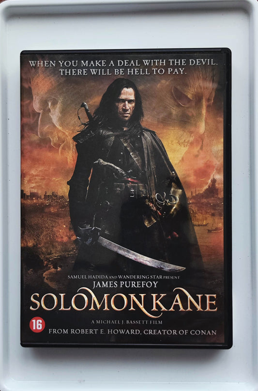 Solomon Kane 2009 DVD Action Purefoy O-Neal Orr Bassett DVD Cover