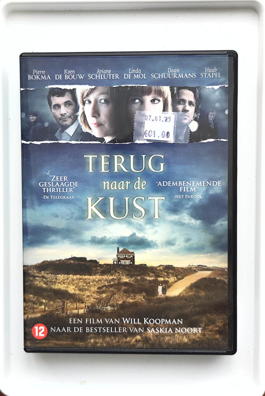 Terug naar de kust 2009 DVD Thriller Mol Schluter Schuurmans Koopman DVD Cover