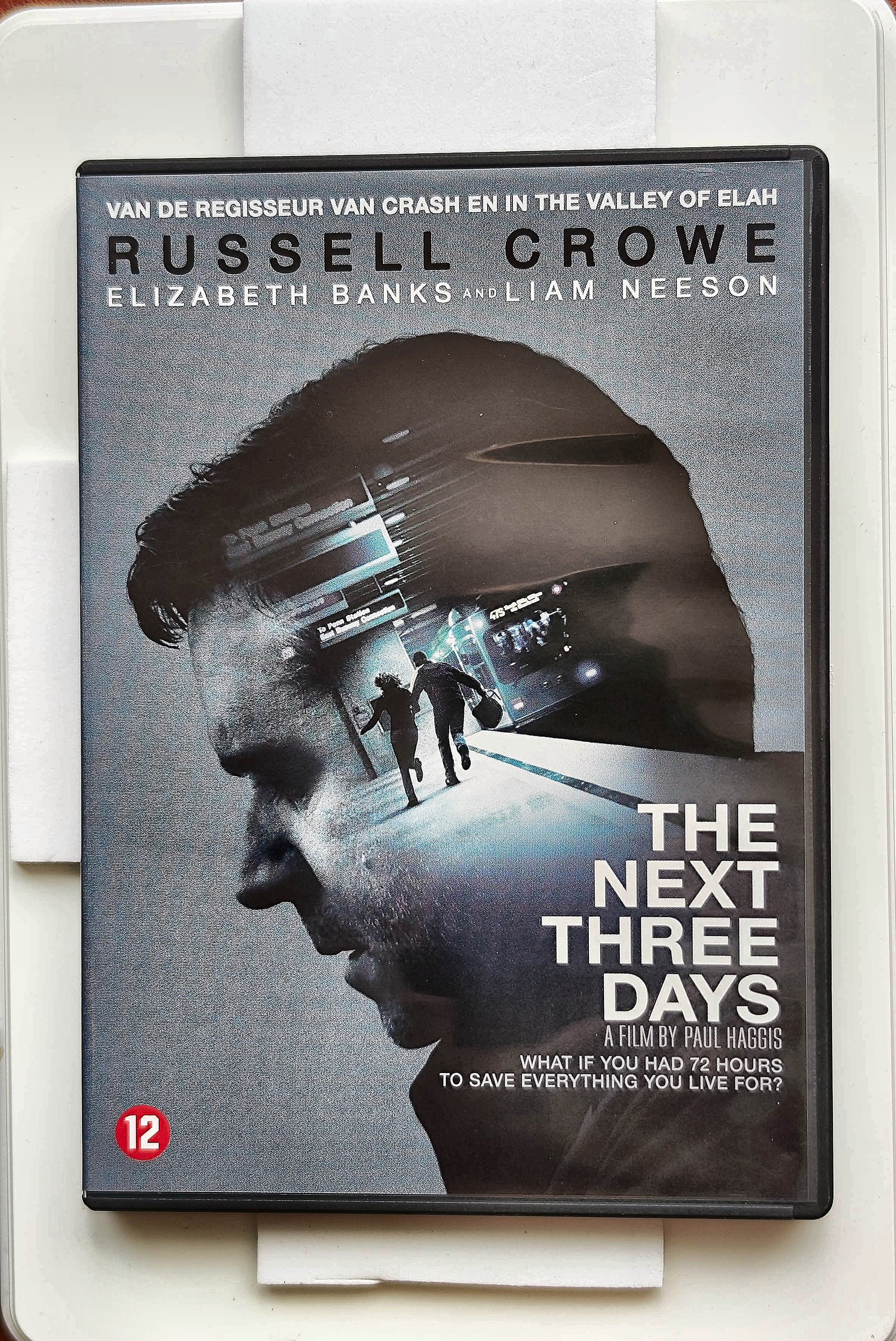 The Next Three Days 2010 DVD Action Crowe Banks Buie Haggis DVD Cover