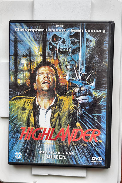 Highlander 1986 DVD Action Lambert Hart Brown Mulcahy DVD Cover