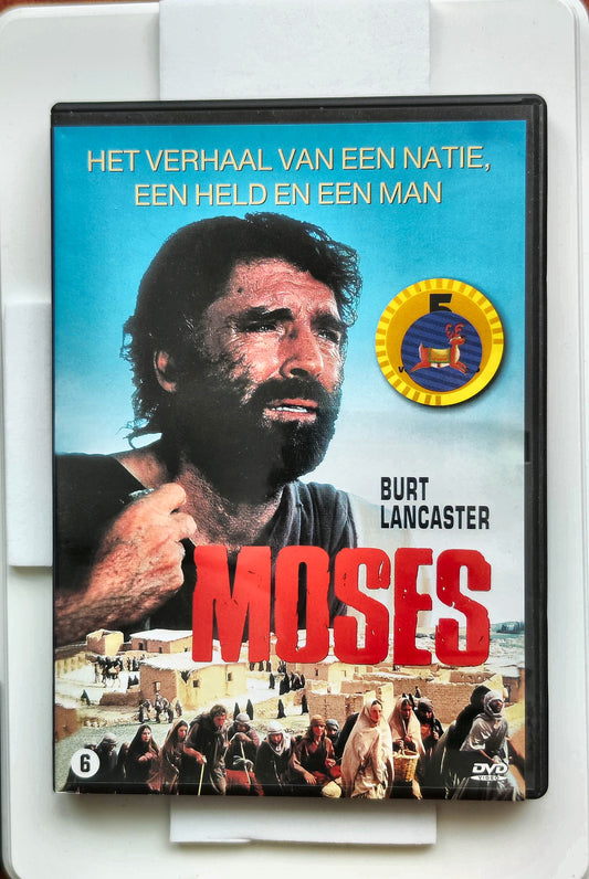 Moses The Lawgiver 1975 DVD Drama Lancaster Ipalé Quayle Bosio DVD Cover