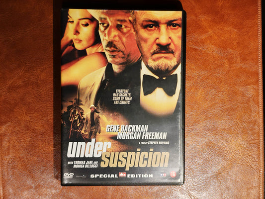 Under Suspicion 2000 DVD Crime Hackman Freeman Jane Hopkins #A3 DVD Cover