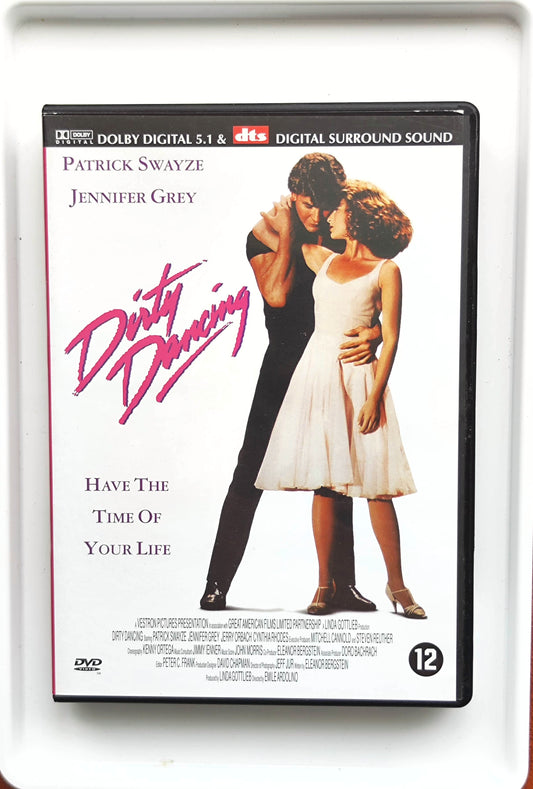 Dirty Dancing 1987 DVD Drama Grey Swayze Orbach Ardolino DVD Cover