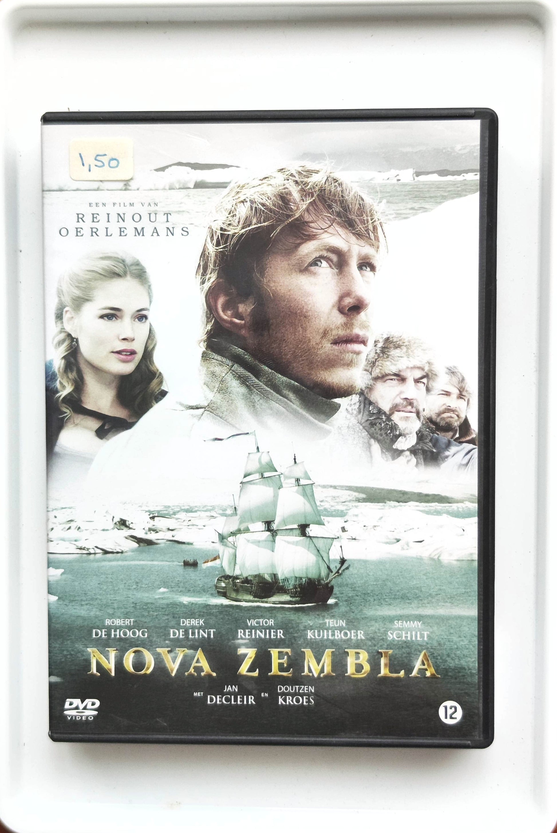Nova Zembla 2011 DVD Drama Hoog Reinier Decleir Oerlemans DVD Cover