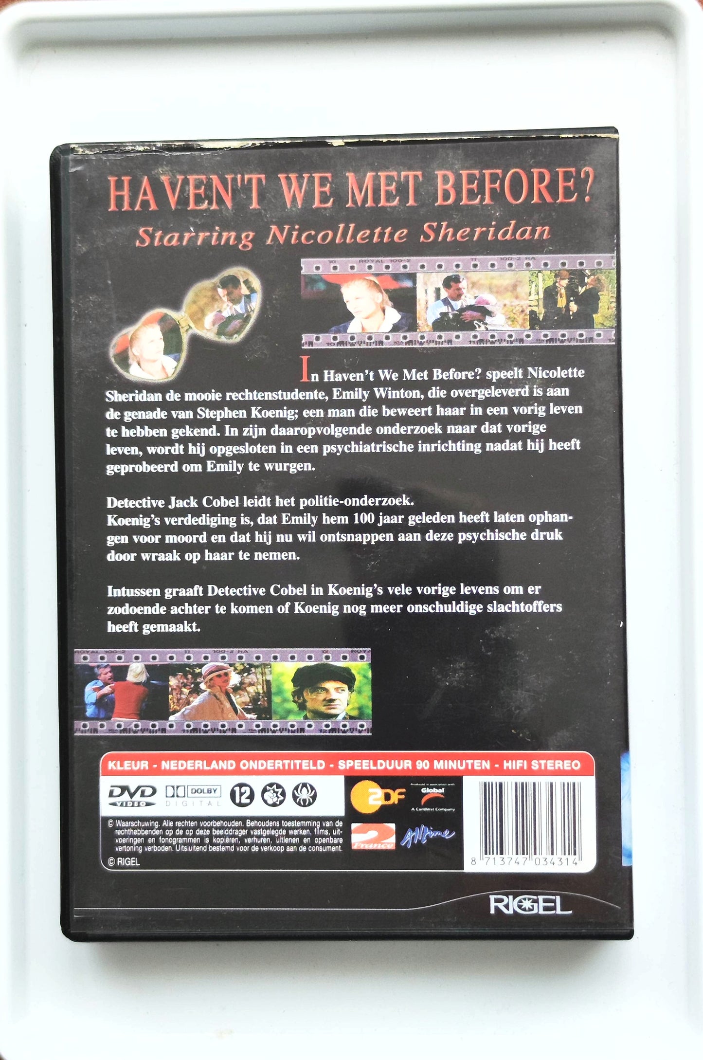 Haven't We Met Before 2002 DVD Crime Sheridan Fletcher Lemke Bonniere