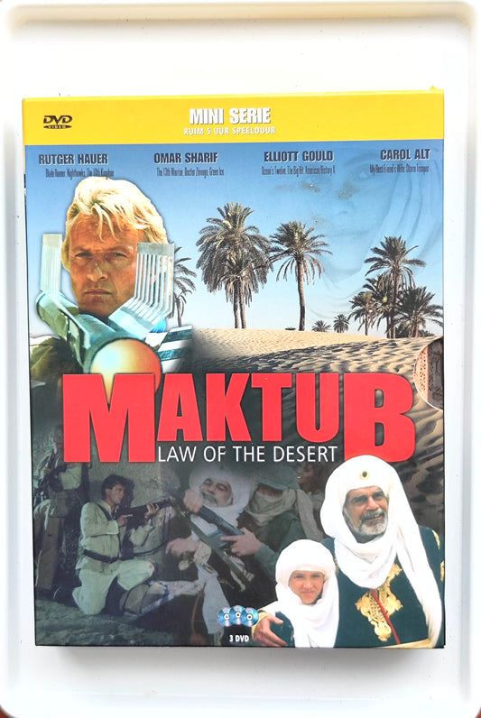 Maktub 2011 DVD Comedy Hauer Sharif Gould Arango DVD Cover