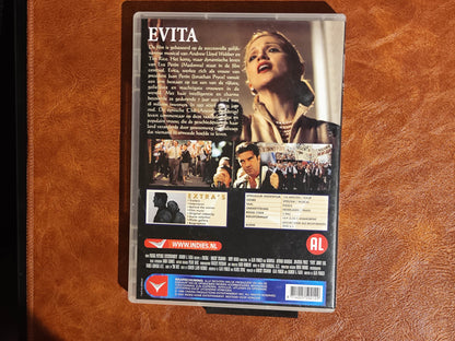Evita 1996 DVD Biography Madonna Banderas Pryce Parker