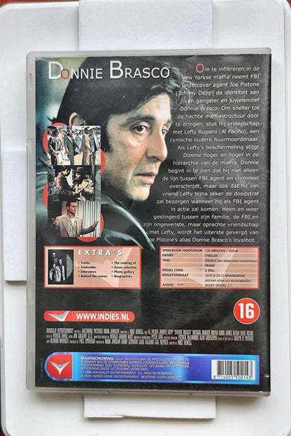 Donnie Brasco 1997 DVD Biography Pacino Depp Madsen Newell