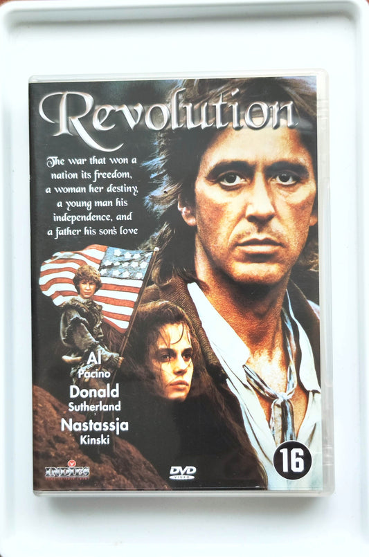 Revolution 1985 DVD Adventure Pacino Sutherland Kinski Hudson DVD Cover