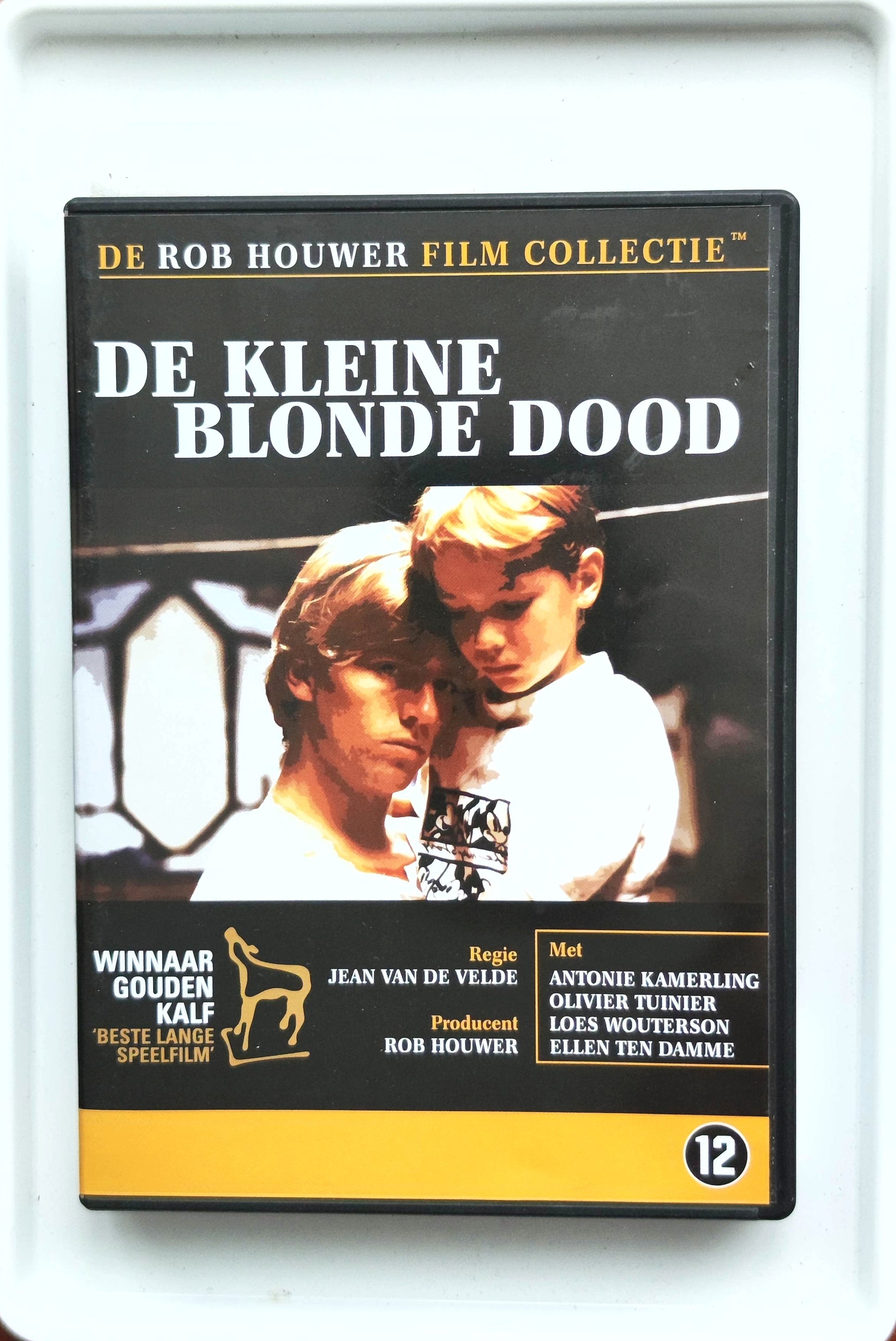 De kleine blonde dood 1993 DVD Drama Kamerling Tuinier Wouterson Velde DVD Cover