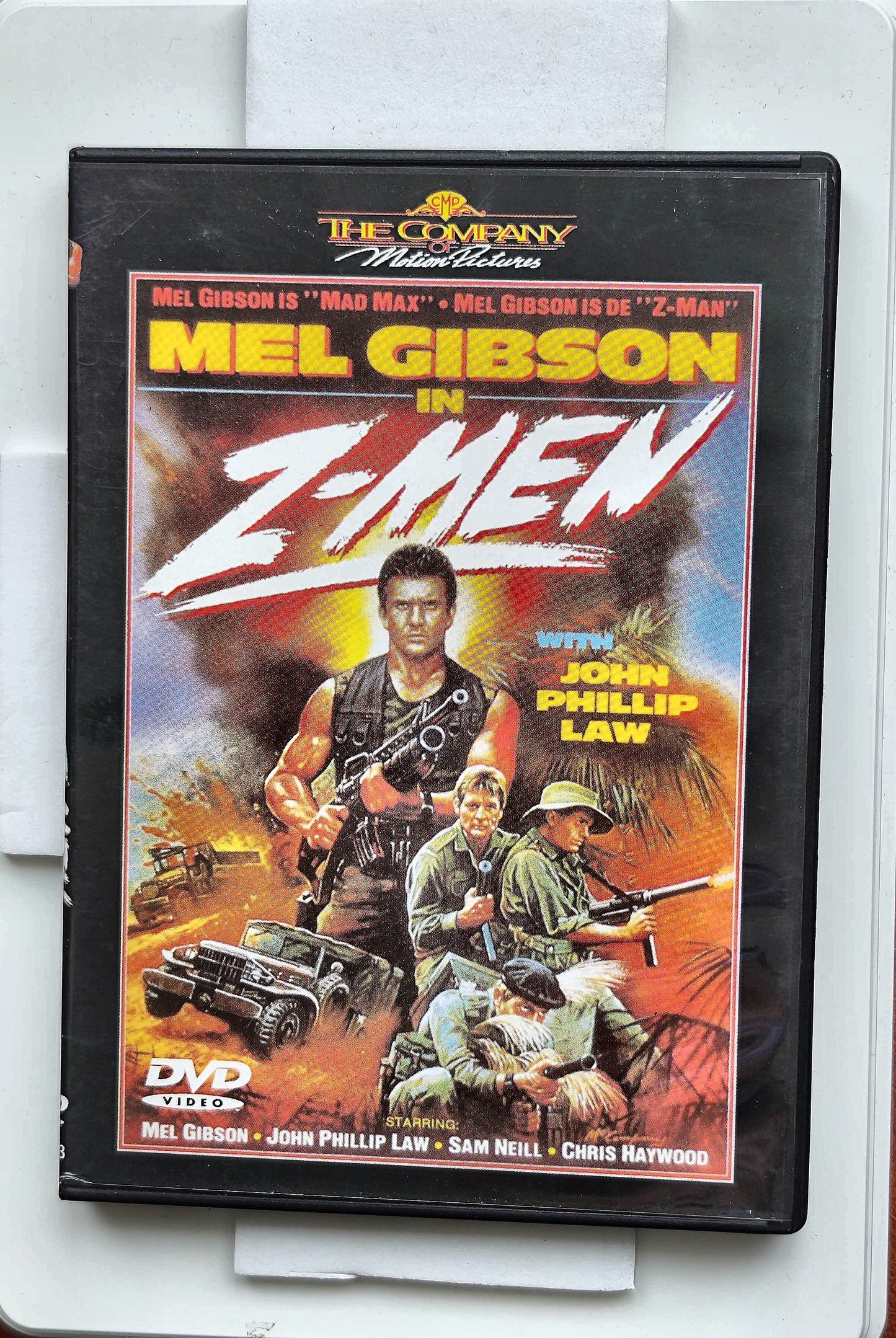 Attack Force Z 1981 DVD Action Law Gibson Neill Burstall DVD Cover