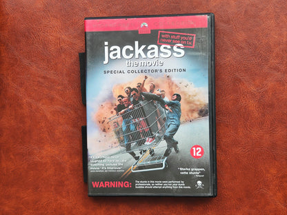 Jackass: The Movie 2002 DVD Action Knoxville Margera Steve-O Tremaine DVD Cover