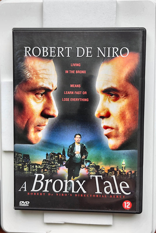 A Bronx Tale 1993 DVD Crime Niro Palminteri Brancato Niro DVD Cover