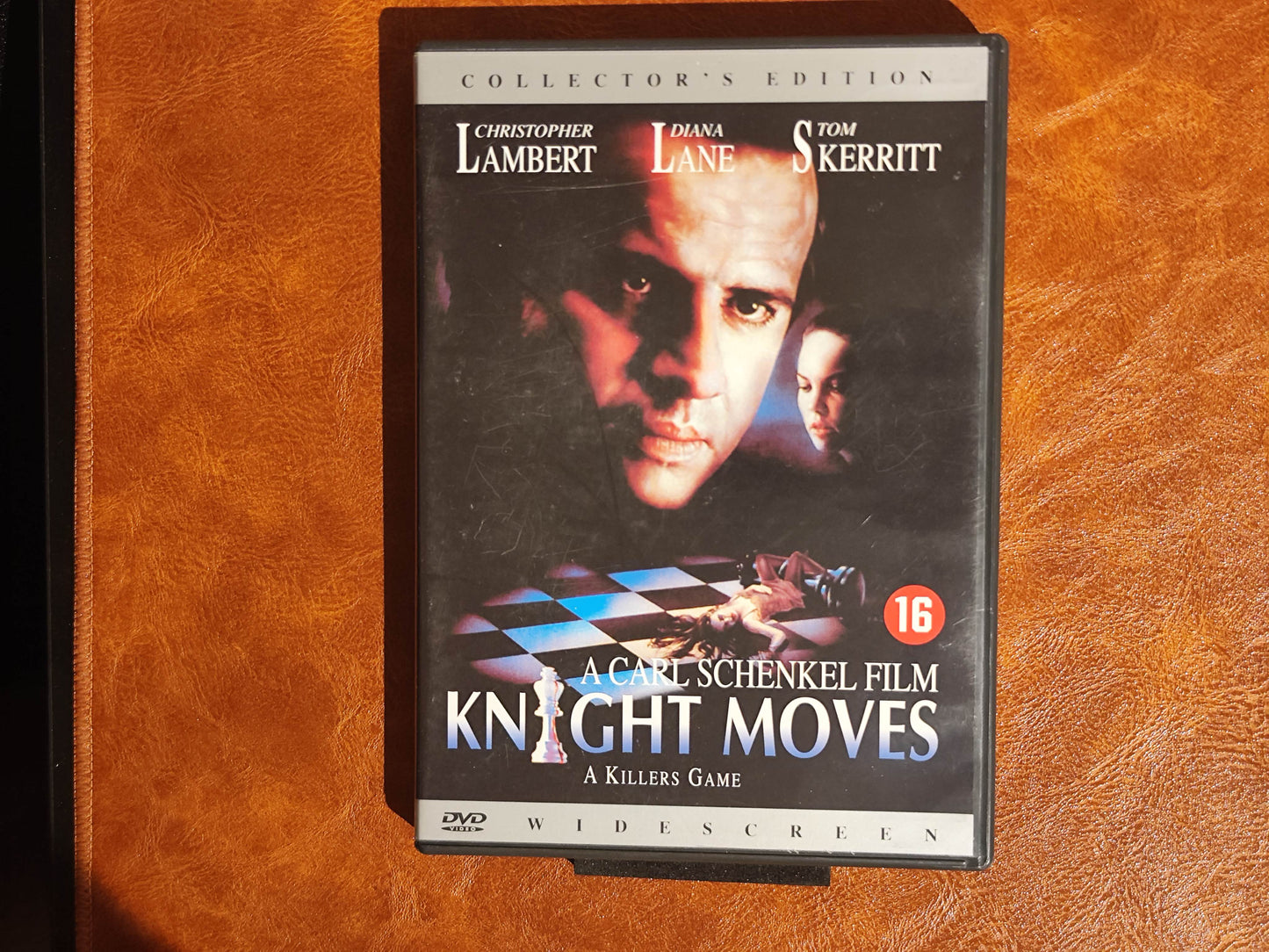 Knight Moves 1992 DVD Crime Wilbee Murray Turner Schenkel DVD Cover