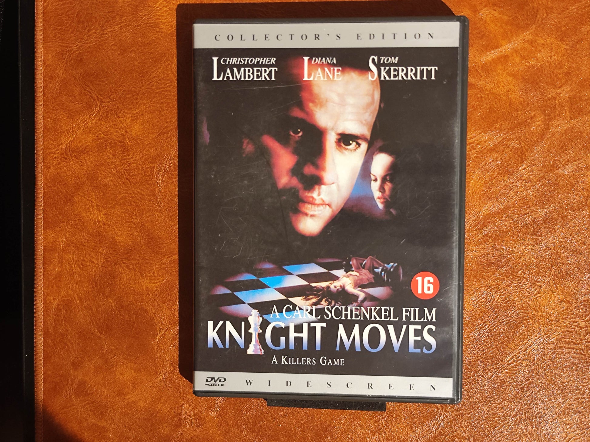 Knight Moves 1992 DVD Crime Wilbee Murray Turner Schenkel DVD Cover