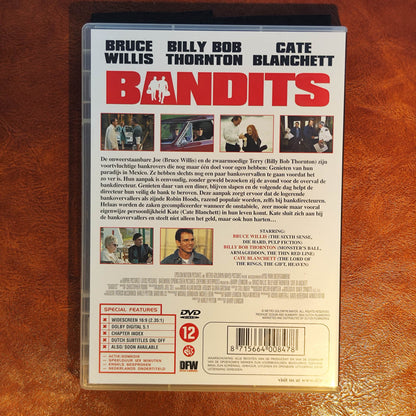 Bandits 2001 DVD Action Willis Thornton Blanchett Levinson #A1