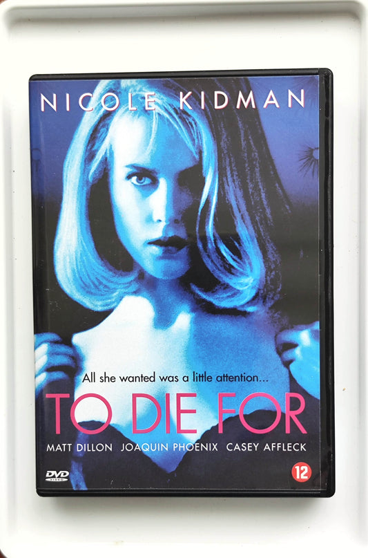 To Die For 1995 DVD Comedy Kidman Dillon Phoenix Sant DVD Cover