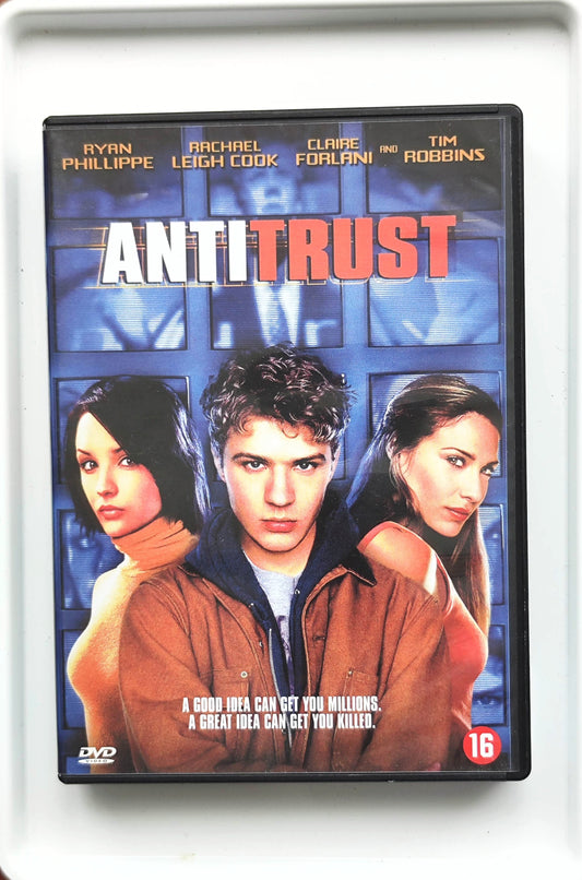 Antitrust 2001 DVD Action Phillippe Cook Forlani Howitt DVD Cover